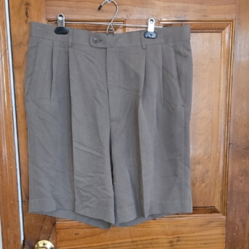 Sette Ponti Men's Brown Shorts Sz 36